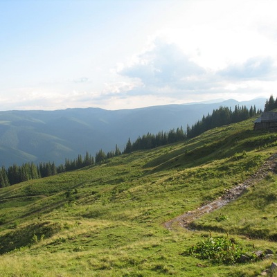 Карпаты.Черногорский хребет.Свадебное путешествие.