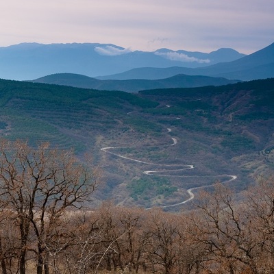 Крым, январь зима 2010