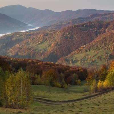 Грунты и хребты карпат