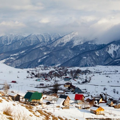 Гудаурі у березні