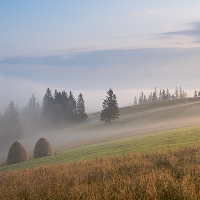 The Carpathians in August