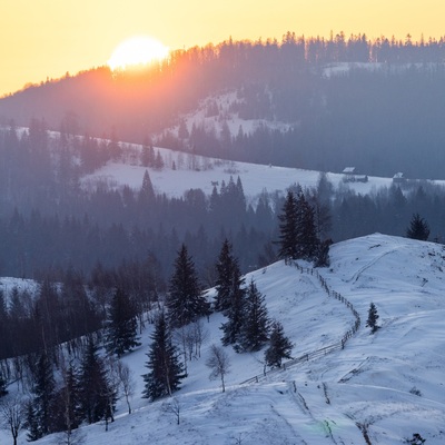 The Carpathian: Winter in Yaremche